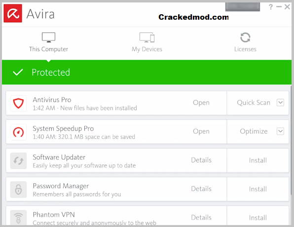 Avira Antivirus Crack