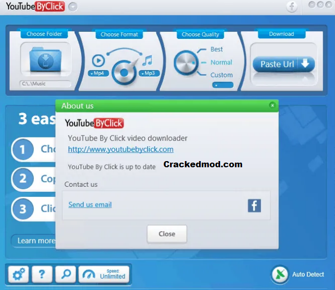 YouTube By Click Downloader Premium 2.3.42 download the new for mac