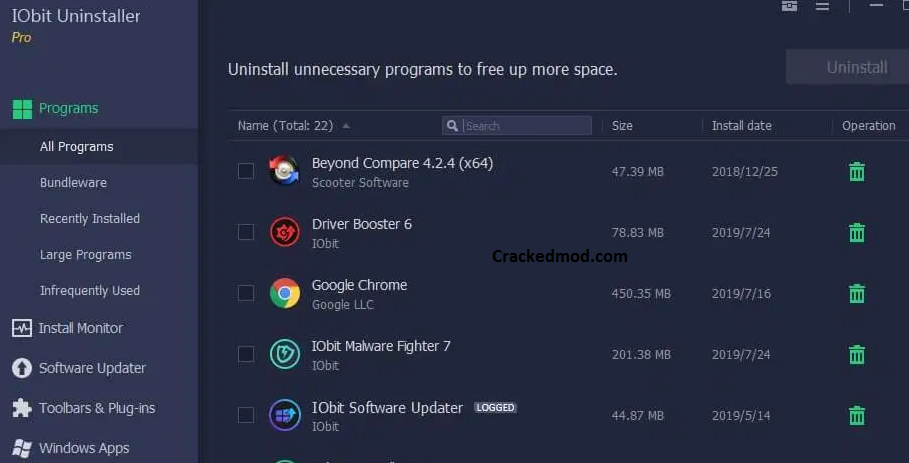 IObit Uninstaller Pro 13.2.0.3 download the last version for mac