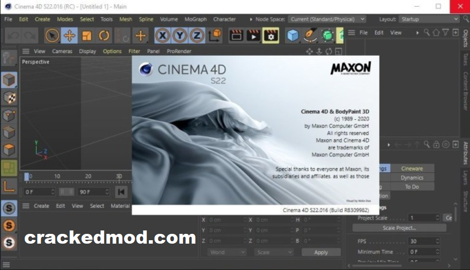 Cinema 4D 2024.1.0 Crack Plus License Key Free Download