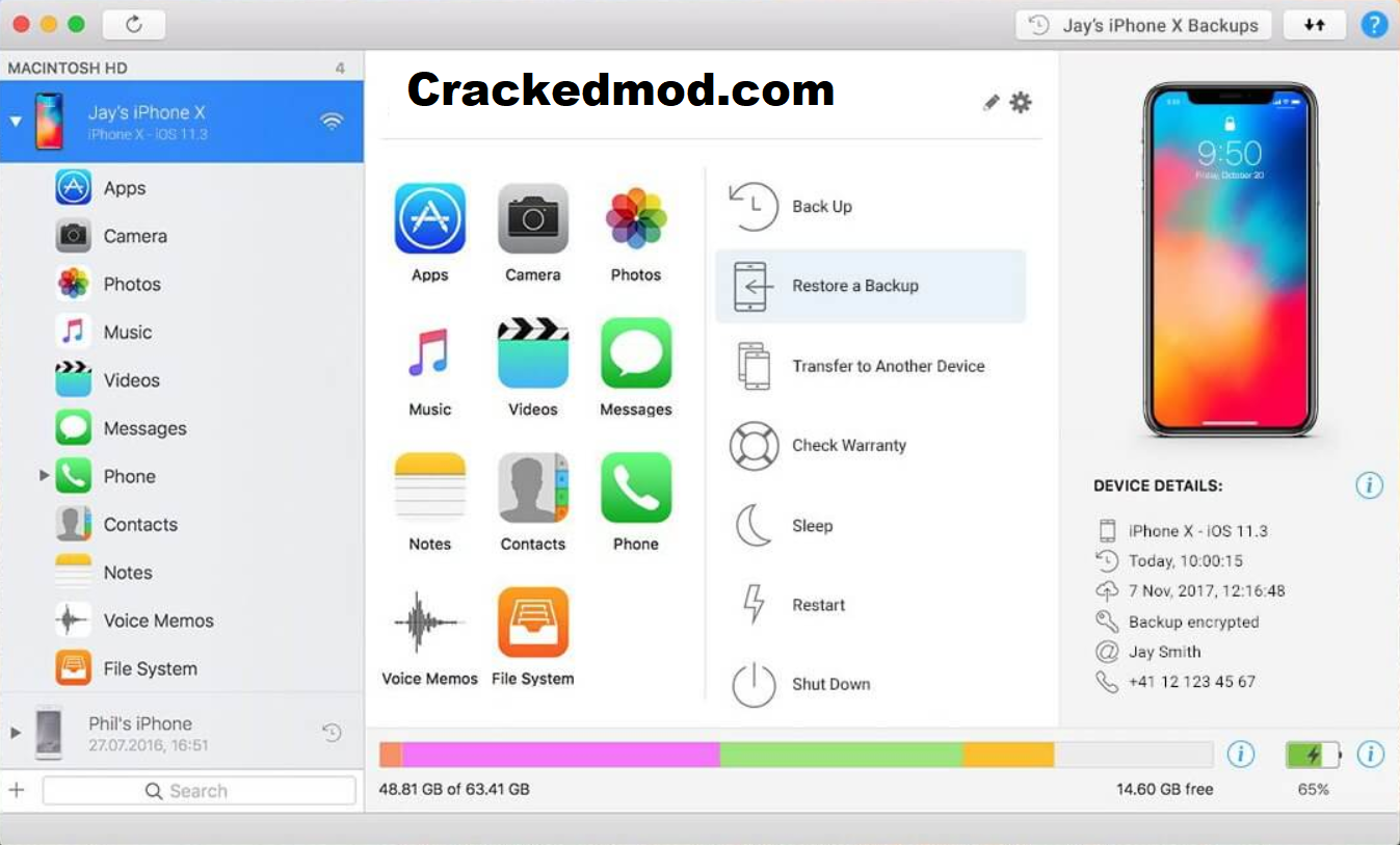 DigiDNA iMazing Crack