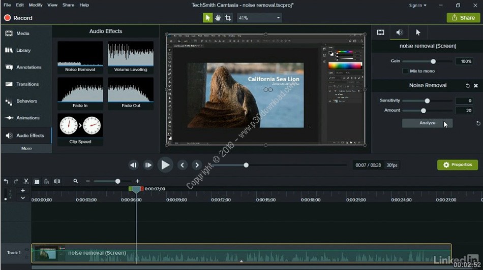 Download gratuito do Camtasia Studio