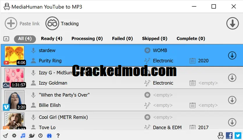 MediaHuman YouTube to MP3 Crack